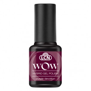 LCN WOW Hybrid Gel Polish 8 ml - 10 - purple devotion